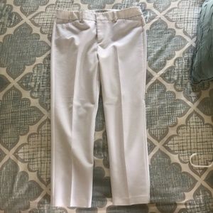 White Ankle Length ELLE Pants